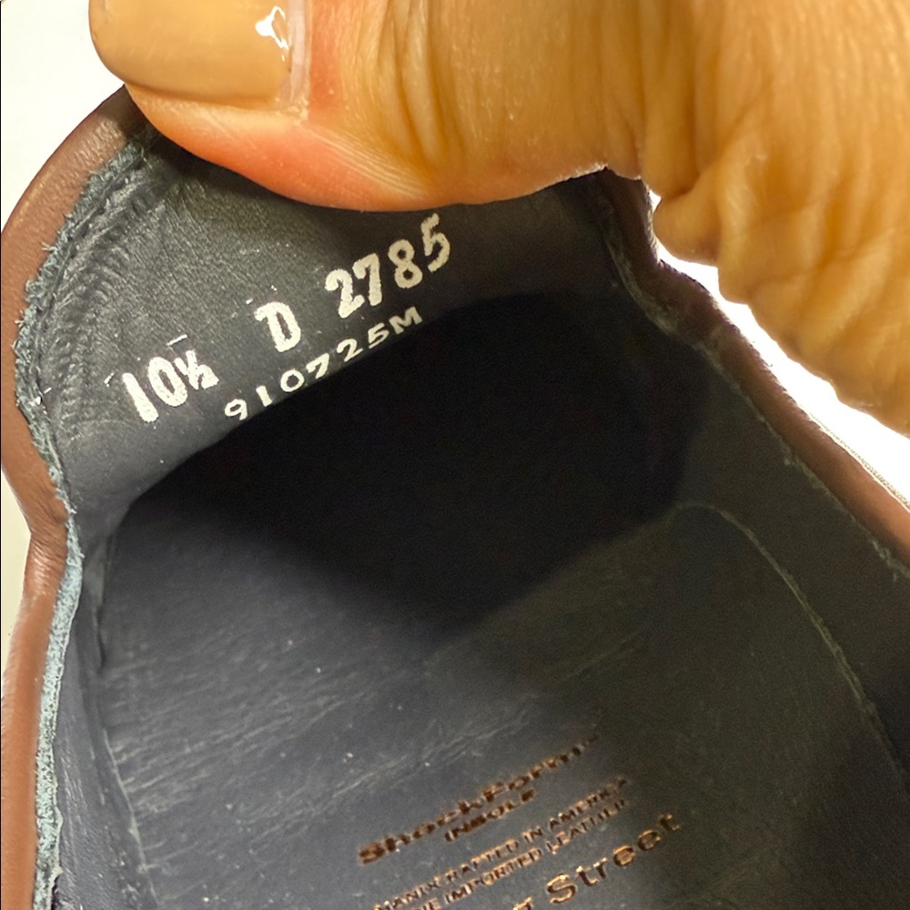 ALLEN EDMONDS NWOT MEN’S SPRING STREET TASSEL LOAFER CHILI LEATHER SZ 10.5 - Picture 9 of 11